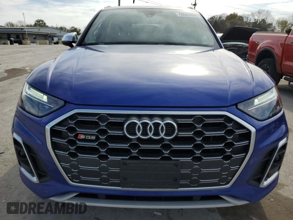 2021 Audi SQ5 Premium Plus with VIN WA1A4AFYXM2050467, listed as a Copart auction lot 78680954 with 22,929 mi miles and Clean Title. Bid and sale history available at carsss.com. Image 5.