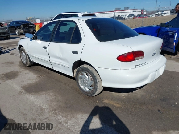 1999 Chevrolet Cavalier LS with VIN 1G1JF5240X7296244, listed as a IAAI auction lot 41644488 with 183,386 mi miles. Bid and sale history available at carsss.com. Image 3.