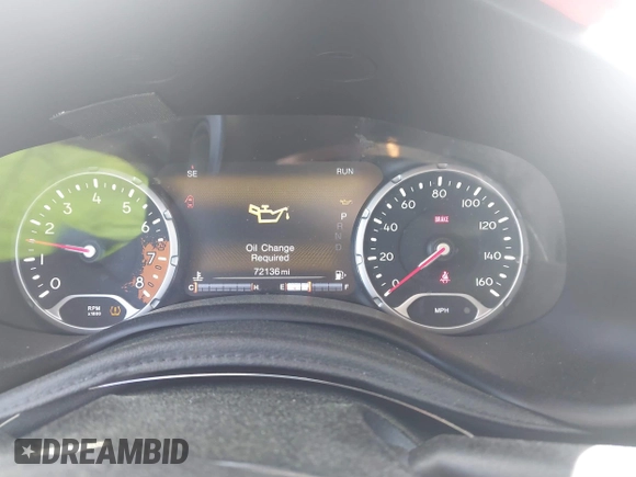 2018 Jeep Renegade Trailhawk with VIN ZACCJBCB0JPG81047, listed as a IAAI auction lot 41847353 with 72,136 mi miles. Bid and sale history available at carsss.com. Image 7.