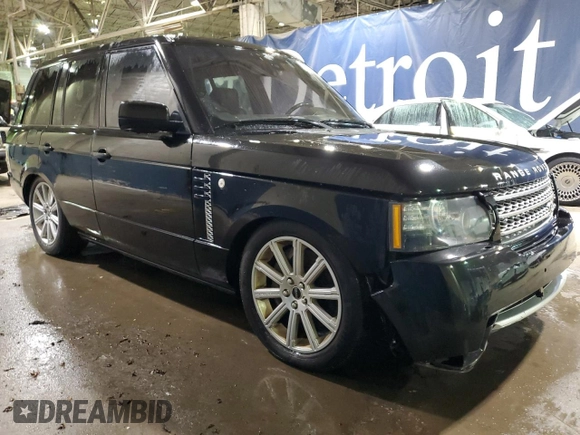 2012 Land Rover Range Rover SC with VIN SALMF1E44CA375043, listed as a Copart auction lot 84975824 with Not provided miles and Clean title. Bid and sale history available at DreamBid. Image 4.