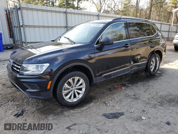 2018 Volkswagen Tiguan SEL with VIN 3VV3B7AX2JM137890, listed as a Copart auction lot 48318645 with 112,602 mi miles and Salvage title. Bid and sale history available at DreamBid. Image 1.
