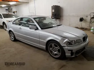 2001 BMW 3 Series 330Ci with VIN WBABN53421JU21846, listed as a Copart auction lot 84255684 with 188,425 mi miles and Salvage Title. Bid and sale history available at carsss.com. Image 4.