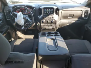 2022 Chevrolet Silverado 1500 LT with VIN 3GCPWCED4NG121580, listed as a Copart auction lot 47282425 with 93,434 mi miles and Salvage Title. Bid and sale history available at DreamBid. Image 8.