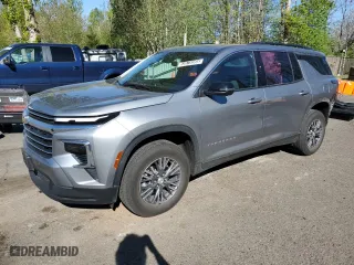 2024 Chevrolet Traverse AWD LT with VIN 1GNEVGKS5RJ189421, listed as a Copart auction lot 53678385 with 17,019 mi miles and Clean Title. Bid and sale history available at carsss.com. Image 1.