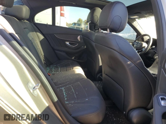 2020 Mercedes-Benz C 300 with VIN WDDWF8EB2LR551876, listed as a Copart auction lot 77541054 with 37,656 mi miles and Salvage Title. Bid and sale history available at DreamBid. Image 10.