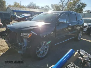 2016 Jeep Grand Cherokee Summit z VIN 1C4RJFJT1GC482180, wystawiony jako Copart lot #80949124 z przebiegiem 114 125 mil mil oraz Szkoda całkowita • Salvage title. Historia ofert i sprzedaży dostępna na DreamBid. Obrazek 1.