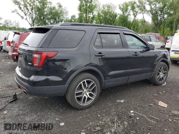 2016 Ford Explorer Sport with VIN 1FM5K8GT1GGC80328, listed as a Copart auction lot 60428055 with 126,337 mi miles and Salvage title. Bid and sale history available at DreamBid. Image 3.