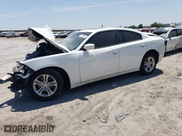 2019 Dodge Charger SXT with VIN 2C3CDXBG8KH718662, listed as a Copart auction lot 53136055 with 84,340 mi miles and Salvage Title. Bid and sale history available at carsss.com. Image 1.