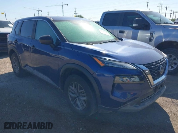 2023 Nissan Rogue S with VIN 5N1BT3AA8PC907088, listed as a IAAI auction lot 41962134 with 31,529 mi miles. Bid and sale history available at carsss.com. Image 1.