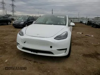 2023 Tesla Model Y Long Range with VIN 7SAYGDEEXPF839677, listed as a Copart auction lot 50845175 with 36,661 mi miles and Salvage Title. Bid and sale history available at DreamBid. Image 10.
