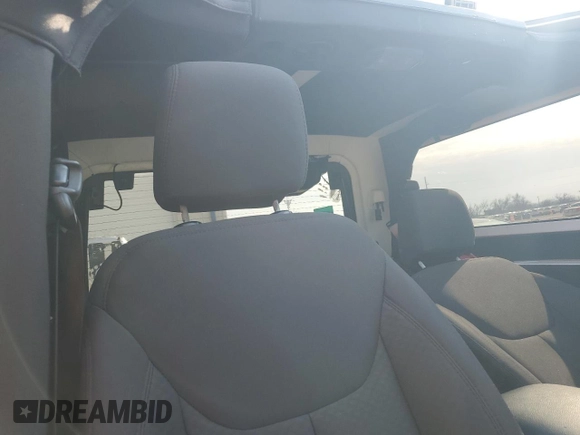 2017 Jeep Wrangler Willys Wheeler with VIN 1C4AJWAG9HL673766, listed as a Copart auction lot 43132555 with 129,422 mi miles and Salvage Title. Bid and sale history available at DreamBid. Image 10.