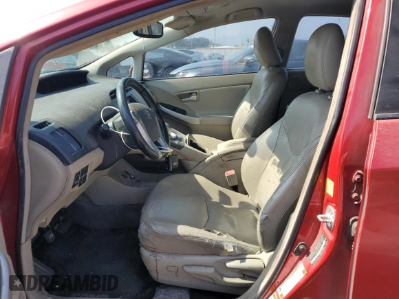 2011 Toyota Prius I z VIN JTDKN3DU2B0276062, wystawiony jako Copart lot #59941475 z przebiegiem 267 626 mil mil oraz Czysty tytuł • Clean title. Historia ofert i sprzedaży dostępna na DreamBid. Obrazek 7.