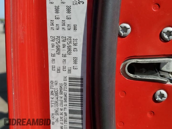 2016 Ram 1500 Sport z VIN 1C6RR7MT0GS173405, wystawiony jako Copart lot #60513475 z przebiegiem 121 110 mil mil oraz Szkoda całkowita • Salvage title. Historia ofert i sprzedaży dostępna na DreamBid. Obrazek 12.