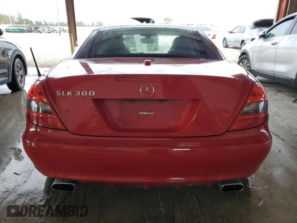 2010 Mercedes-Benz SLK-Class SLK 300 with VIN WDBWK5EA0AF230542, listed as a Copart auction lot 85008954 with 109,161 mi miles and Salvage Title. Bid and sale history available at carsss.com. Image 6.