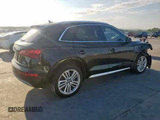 2018 Audi Q5 Premium Plus with VIN WA1BNAFY2J2167442, listed as a Copart auction lot 52931425 with 73,544 mi miles and Salvage Title. Bid and sale history available at DreamBid. Image 3.