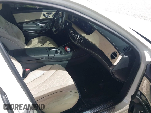 2018 Mercedes-Benz S 560 with VIN WDDUG8GB3JA380620, listed as a IAAI auction lot 41722426 with 94,007 mi miles and . Bid and sale history available at carsss.com. Image 5.