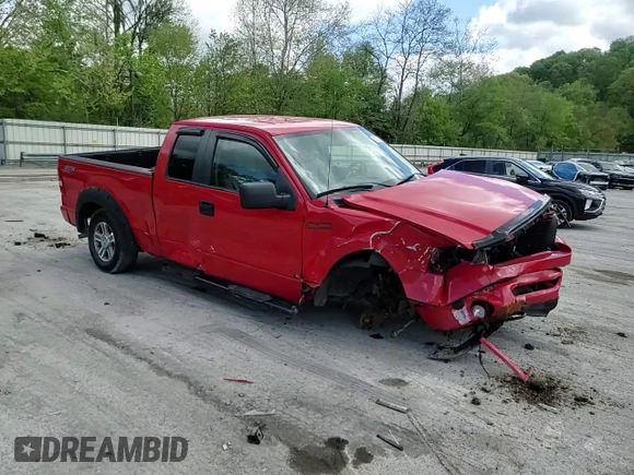 2008 Ford F-150 STX z VIN 1FTRX14W38FB37563, wystawiony jako Copart lot #56236475 z przebiegiem 185 648 mil mil oraz Szkoda całkowita • Salvage title. Historia ofert i sprzedaży dostępna na DreamBid. Obrazek 14.