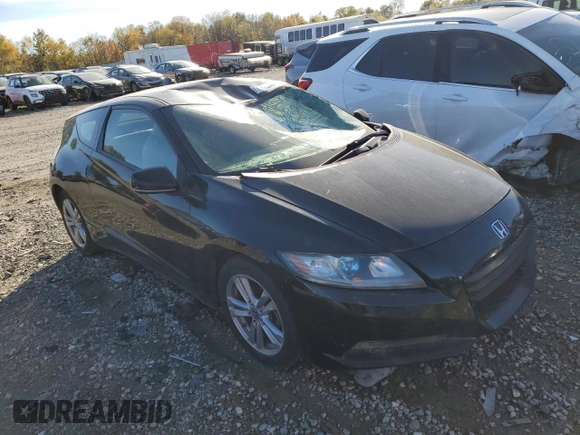 2011 Honda CR-Z with VIN JHMZF1C42BS001926, listed as a Copart auction lot 75164534 with 191,173 mi miles and Clean Title. Bid and sale history available at carsss.com. Image 4.