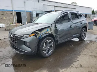 2023 Hyundai Tucson Limited with VIN KM8JECA12PU119794, listed as a Copart auction lot 58476235 with 46,518 mi miles and Salvage title. Bid and sale history available at DreamBid. Image 1.