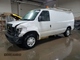 2011 Ford Econoline Cargo Commercial with VIN 1FTNE2EL6BDA70944, listed as a Copart auction lot 82169554 with 181,882 mi miles and Salvage title. Bid and sale history available at DreamBid. Image 1.