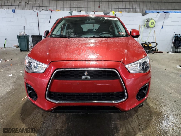 2015 Mitsubishi Outlander Sport ES with VIN 4A4AP3AU4FE005533, listed as a Copart auction lot 46318145 with 87,306 mi miles and Salvage Title. Bid and sale history available at carsss.com. Image 5.