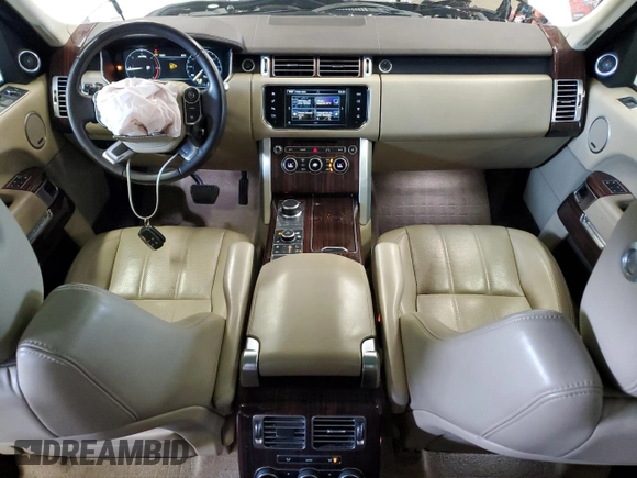 2016 Land Rover Range Rover HSE with VIN SALGS2KF3GA274375, listed as a Copart auction lot 61785545 with 100,519 mi miles and Clean title. Bid and sale history available at DreamBid. Image 8.