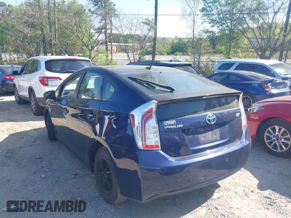 2012 Toyota Prius One with VIN JTDKN3DU9C1610096, listed as a IAAI auction lot 41980917 with 216,546 mi miles and . Bid and sale history available at carsss.com. Image 3.