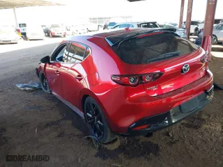 2021 Mazda Mazda3 Hatchback 2.5 Turbo Premium Plus with VIN JM1BPBNY4M1332490, listed as a IAAI auction lot 41464997 with 70,583 mi miles. Bid and sale history available at carsss.com. Image 3.