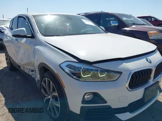 2018 BMW X2 sDrive28i with VIN WBXYJ3C33JEJ89922, listed as a IAAI auction lot 41958055 with 85,824 mi miles and . Bid and sale history available at DreamBid. Image 1.
