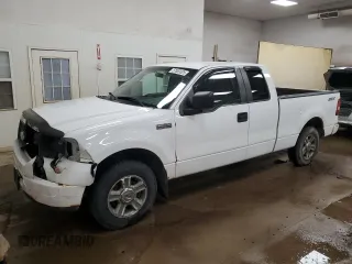 2007 Ford F-150 STX with VIN 1FTRX12W27FA94626, listed as a Copart auction lot 57063525 with 195,005 mi miles and Clean title. Bid and sale history available at DreamBid. Image 1.