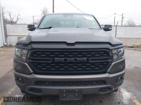 2022 Ram 1500 Big Horn with VIN 1C6SRFFT9NN247540, listed as a IAAI auction lot 41169742 with 32,425 mi miles. Bid and sale history available at carsss.com. Image 12.