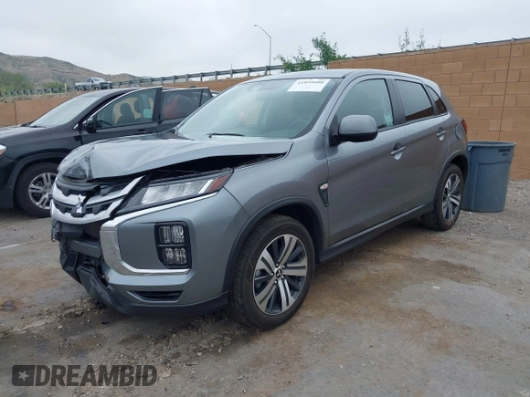 2024 Mitsubishi Outlander Sport S with VIN JA4ARUAU4RU017533, listed as a IAAI auction lot 41894608 with 22,340 mi miles. Bid and sale history available at carsss.com. Image 17.