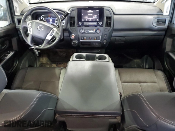 2021 Nissan Titan S with VIN 1N6AA1EC5MN536541, listed as a Copart auction lot 62842215 with 163,608 mi miles and Clean title. Bid and sale history available at DreamBid. Image 8.