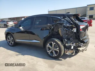 2023 Acura RDX w/Advance Package with VIN 5J8TC2H75PL015072, listed as a Copart auction lot 75234804 with 6,977 mi miles and Salvage Title. Bid and sale history available at carsss.com. Image 2.