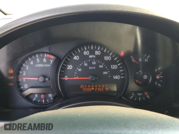 2004 Nissan Titan LE with VIN 1N6AA07A44N580326, listed as a Copart auction lot 53446825 with 236,618 mi miles and Salvage title. Bid and sale history available at DreamBid. Image 9.