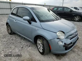 2013 FIAT 500 Pop with VIN 3C3CFFAR8DT530905, listed as a Copart auction lot 48082055 with 106,878 mi miles and Salvage Title. Bid and sale history available at carsss.com. Image 11.