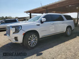 2022 GMC Yukon XL Denali with VIN 1GKS2JKL8NR192940, listed as a Copart auction lot 50654785 with 70,962 mi miles and Salvage Title. Bid and sale history available at carsss.com. Image 1.