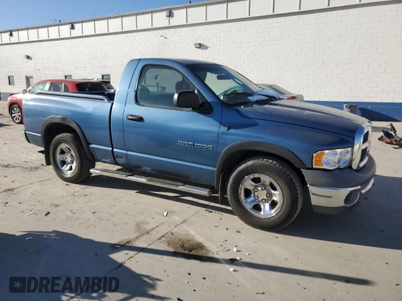 2002 Dodge 1500 with VIN 1D7HA16K72J233214, listed as a Copart auction lot 43047515 with 244,458 mi miles and Salvage Title. Bid and sale history available at DreamBid. Image 4.