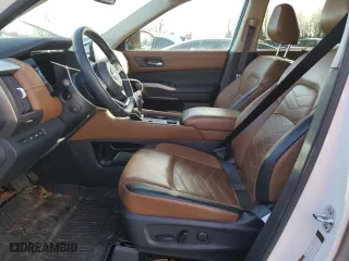 2022 Nissan Pathfinder Platinum with VIN 5N1DR3DJ3NC258025, listed as a Copart auction lot 44277415 with 44,531 mi miles and Salvage Title. Bid and sale history available at carsss.com. Image 7.