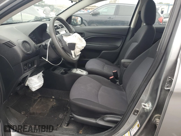 2018 Mitsubishi Mirage ES with VIN ML32A3HJ5JH004507, listed as a Copart auction lot 55047635 with 74,597 mi miles and Salvage title. Bid and sale history available at DreamBid. Image 7.