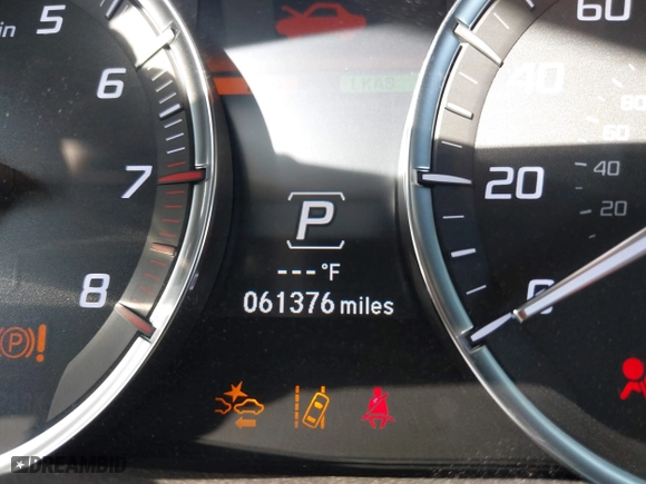 2019 Acura TLX with VIN 19UUB1F3XKA009385, listed as a IAAI auction lot 40584274 with 61,376 mi miles. Bid and sale history available at carsss.com. Image 15.