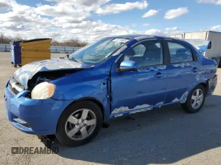 2008 Chevrolet Aveo LS with VIN KL1TD56648B068173, listed as a Copart auction lot 44414005 with 140,865 mi miles and Salvage Title. Bid and sale history available at carsss.com. Image 1.
