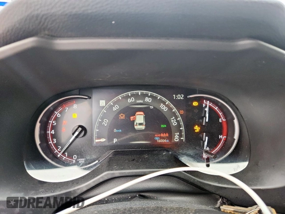 2024 Toyota RAV4 XLE Premium with VIN 2T3C1RFV1RW339568, listed as a Copart auction lot 59615165 with 16,004 mi miles and Salvage title. Bid and sale history available at DreamBid. Image 9.
