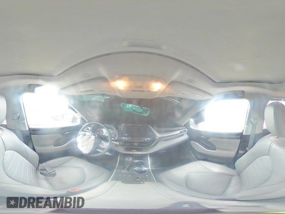 2024 Toyota Highlander LE with VIN 5TDKDRBH4RS542507, listed as a Copart auction lot 53318265 with 19,014 mi miles and Salvage title. Bid and sale history available at DreamBid. Image 14.