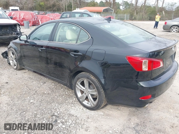 2013 Lexus IS 250 with VIN JTHBF5C21D5187029, listed as a IAAI auction lot 41691136 with 302,882 mi miles and . Bid and sale history available at DreamBid. Image 3.