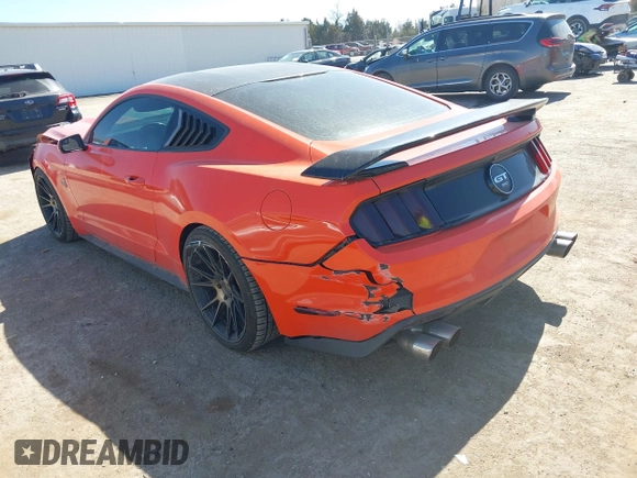 2016 Ford Mustang GT with VIN 1FA6P8CF1G5241699, listed as a IAAI auction lot 41747743 with 95,577 mi miles. Bid and sale history available at carsss.com. Image 3.