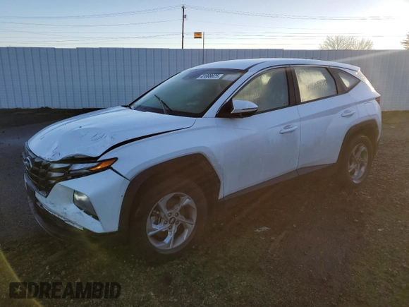 2022 Hyundai Tucson SE with VIN 5NMJACAE3NH079331, listed as a Copart auction lot 41668625 with 48,328 mi miles and Salvage Title. Bid and sale history available at carsss.com. Image 1.