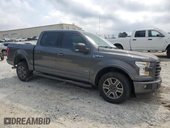 2016 Ford F-150 XL with VIN 1FTEW1CP3GKD20186, listed as a Copart auction lot 59256505 with 112,551 mi miles and Salvage title. Bid and sale history available at DreamBid. Image 4.