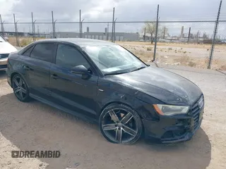 2016 Audi A3 Premium z VIN WAUA7GFF8G1117301, wystawiony jako IAAI lot #41959968 z przebiegiem 109 447 mil mil oraz . Historia ofert i sprzedaży dostępna na DreamBid. Obrazek 1.