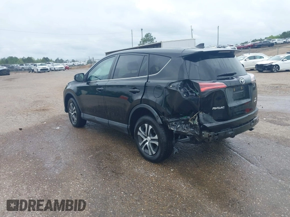 2018 Toyota RAV4 LE with VIN 2T3BFREV8JW777510, listed as a IAAI auction lot 41974675 with 62,795 mi miles. Bid and sale history available at carsss.com. Image 3.